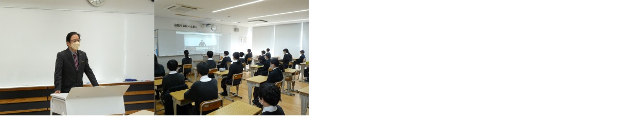 ３学期「始業式」実施